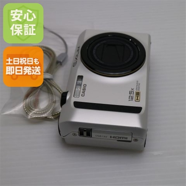 新品同様 EX-ZR100 ホワイト CASIO EXILIM デジカメ 143