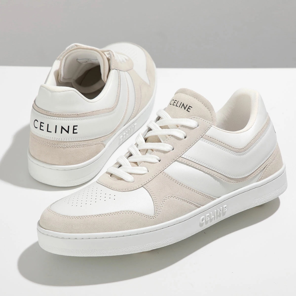 CELINE セリーヌ スニーカー 349223721C.09OP メンズ ローカット スウェード レザー レースアップ シューズ 靴 カラー2色