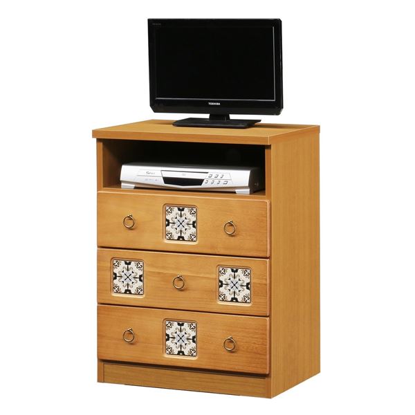 日本製 天然木 ミドル ＴＶ台 89cm幅 ナチュラル 完成品 TVボード テレビ台 テレビボード リビングボード リビング収納