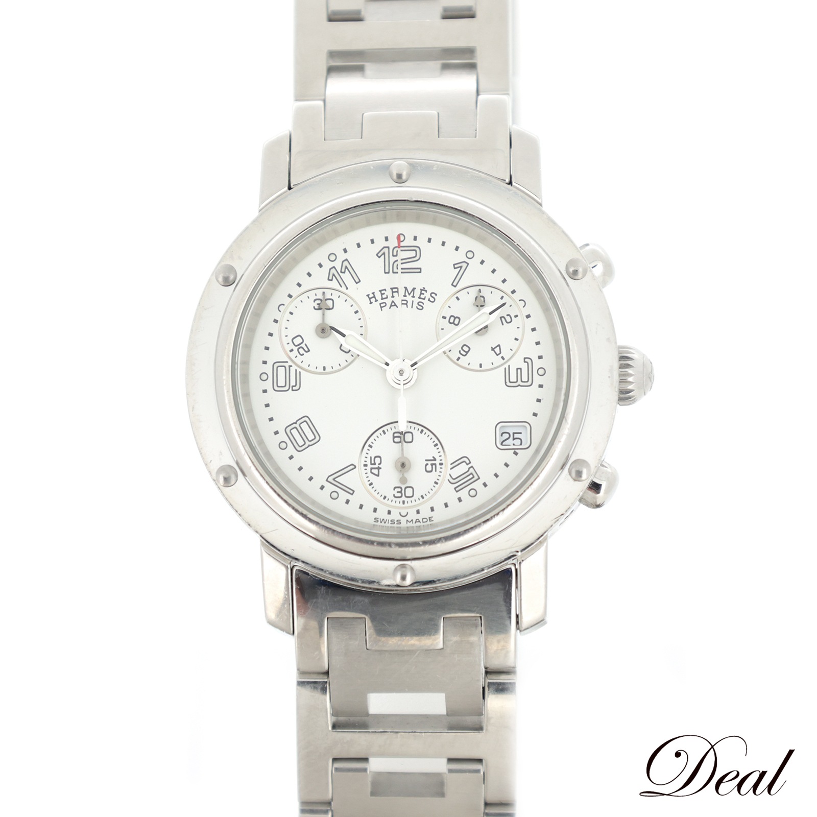 エルメス クリッパー クロノグラフ CL1.310 ボーイズ レディース 腕時計