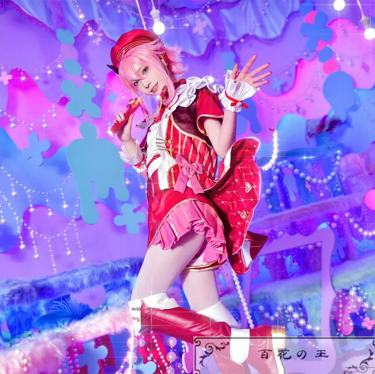 ES あんさんぶるスターズ フィーチャースカウト 桃李編2 幸せの足跡 姬宫桃李 コスプレ衣装 コスチューム