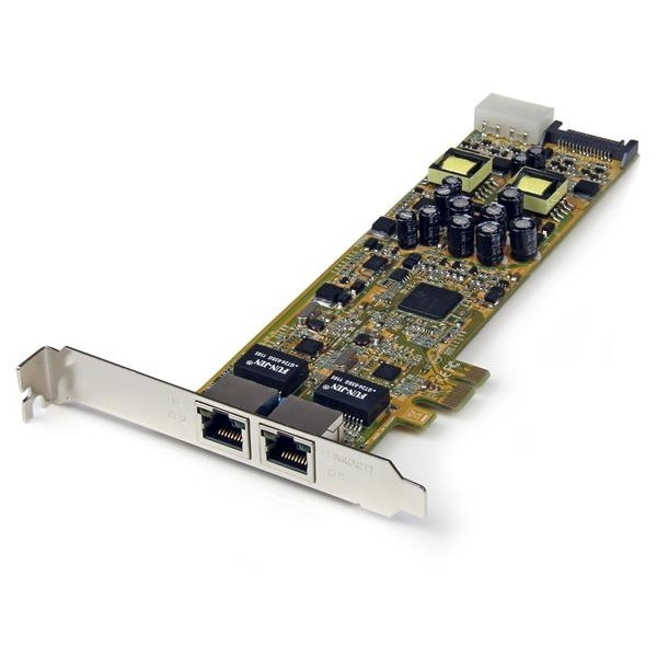 ST2000PEXPSE [2ポートギガビットイーサネット ネットワークアダプタLANカード(PoE/PSE対応)] メーカー直送