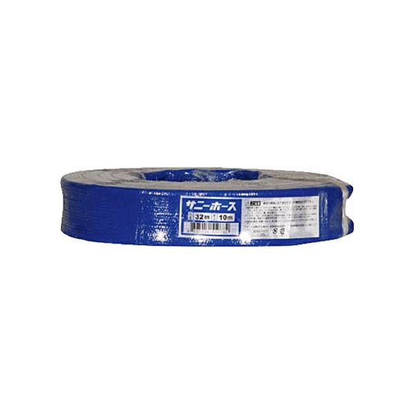 （まとめ）シバタ サニーホース SH-32-10 適用口径32mmx長さ10m 1巻 [x3セット]
