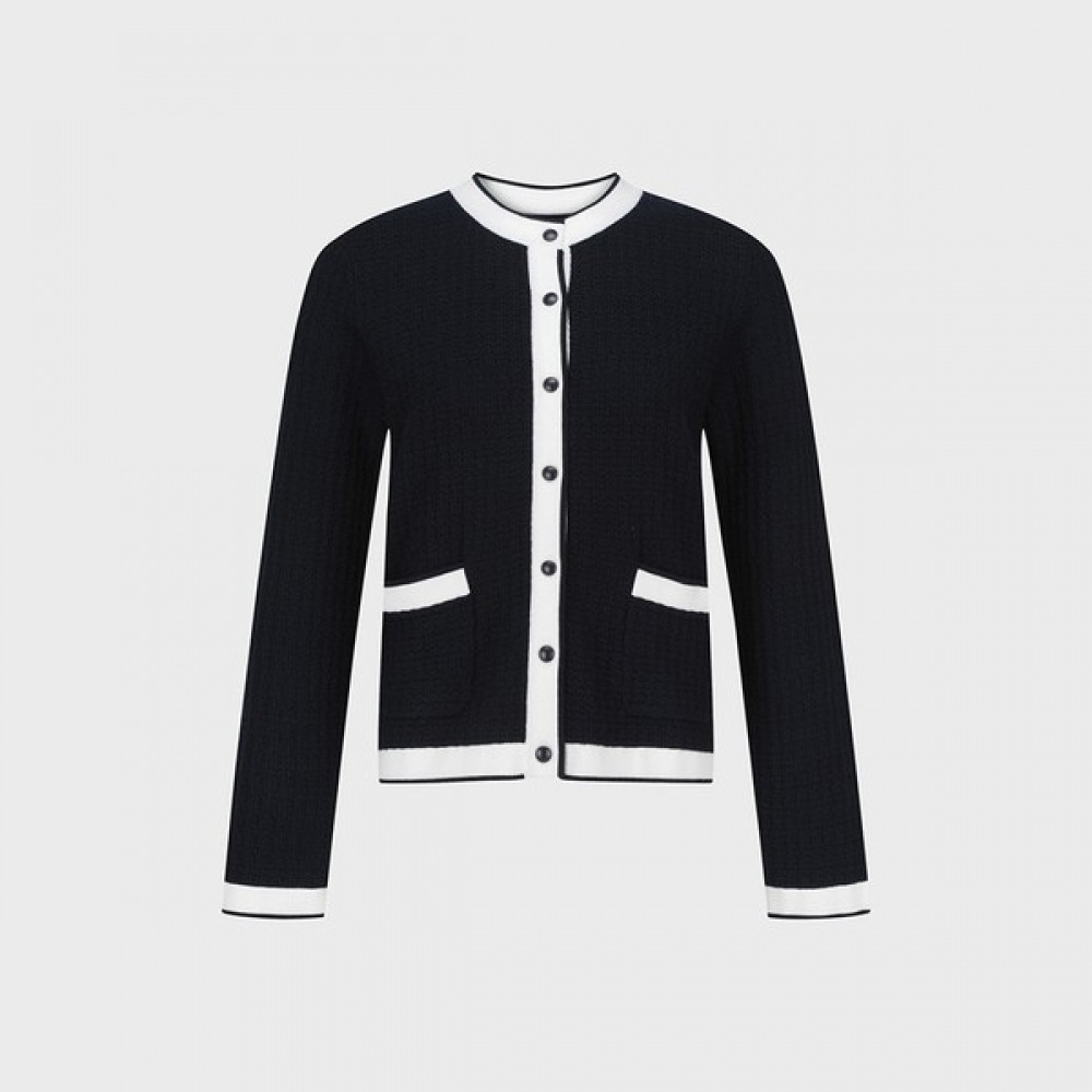 (オルゼン) レディースカラーマッチングカーディガン_ZLE1EC2302