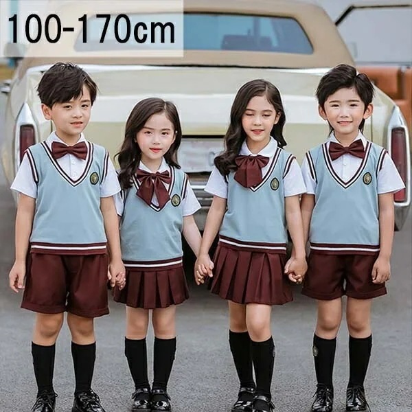 学生服 子供制服 幼稚園 小学生 女の子 男の子 スクール服 春 夏 ワンピース 半袖 キッズ スーツ フォーマル 子供スーツ 可愛い 子供服 入学 入園 卒業式 入園式 七五三 お受験