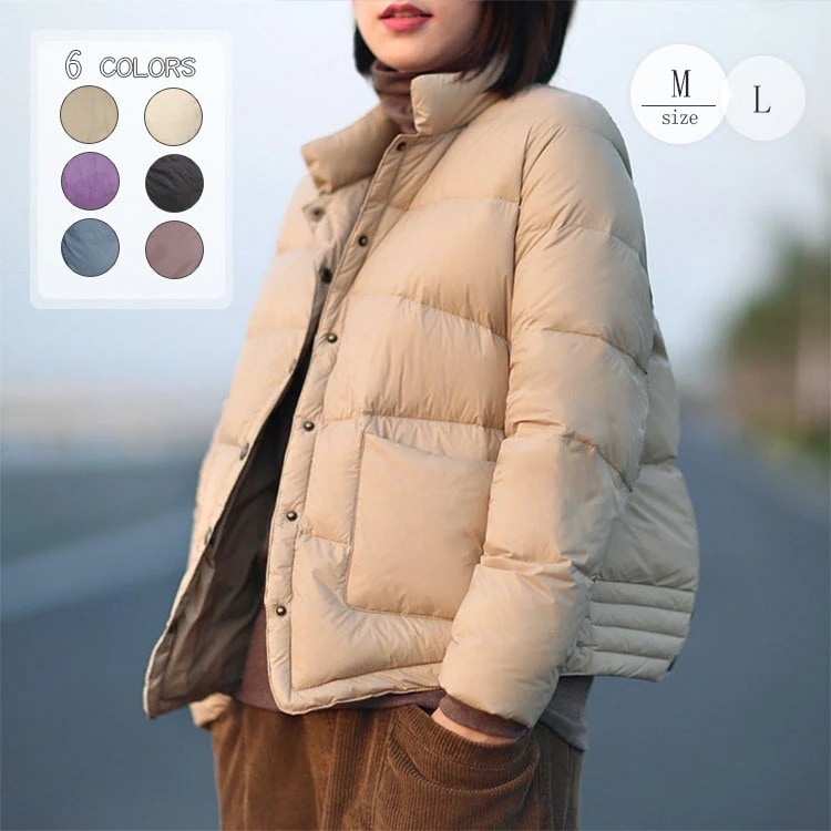 ダウンジャケット ダウンコート レディース アウター コート ジャケット モッズコート ショートコート ショートジャケット スプリングコート トレンチコート ダウン ショート 着痩せ 軽量