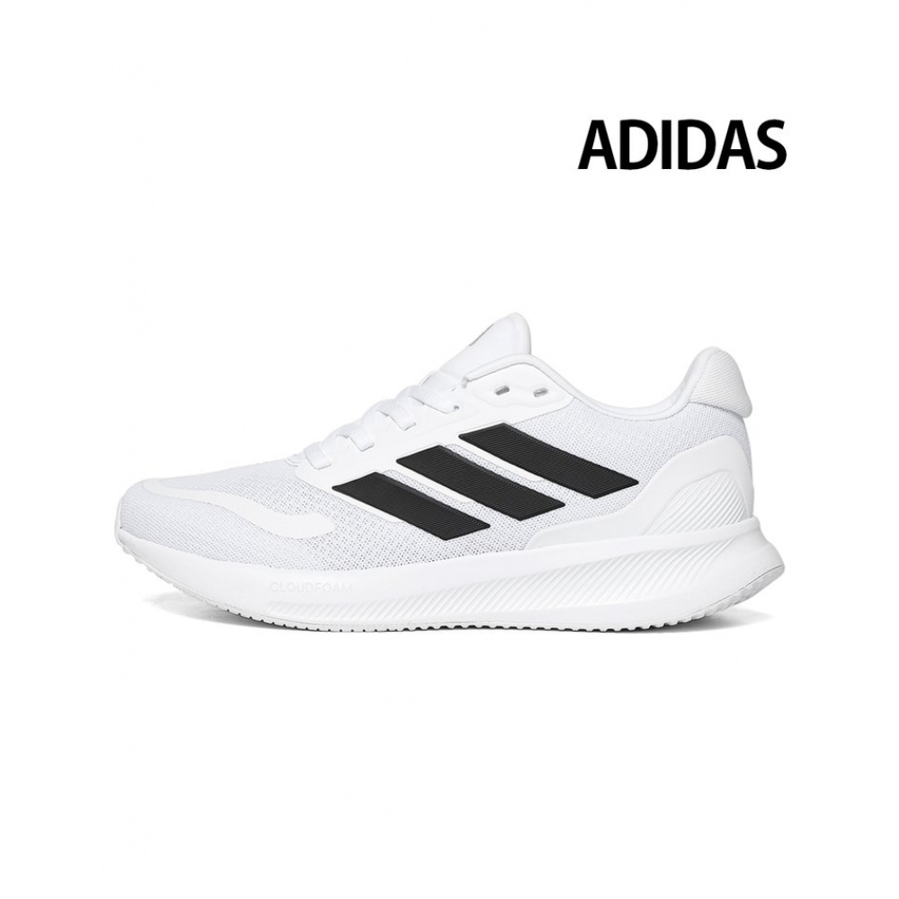 アディダスジュニア/レディースランファルコン 5 ランニングシューズコアホワイト IE8593