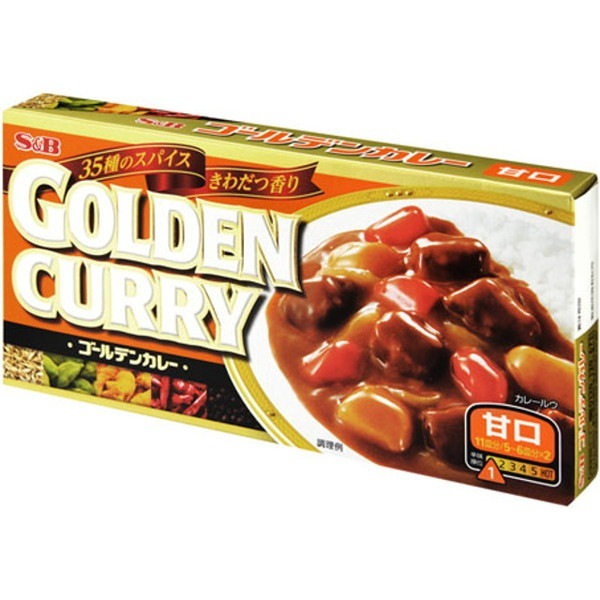 S&B エスビー ゴールデンカレー 甘口 198g 10 メーカー直送
