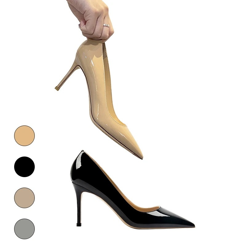 G49 本革 6CM 8CM 10CM 韓流超おすすめし 美脚 ヒール パンプス ローヒール 痛くない トングサンダル ストラップサンダル サボサンダル パーティー 大きいサイズ 結婚式 レディース