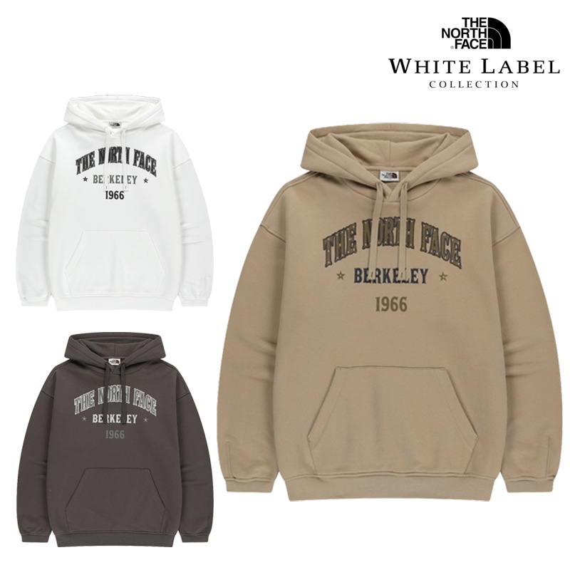NM5PR53 WHITE LABEL VINTAGE HOOD PULLOVER 25FW 新作 韓国限定ライン スウェット フードパーカー レトロロゴ デイリー 秋冬 コーデ提案 パンツ デニム