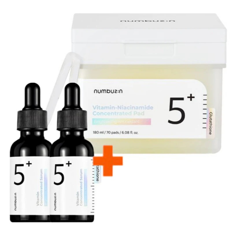 [数量限定イベント] 5番白玉グルタチオンC美肌ケアセット/アンプル2個+パッド1個/ 韓国コスメ 5,322円