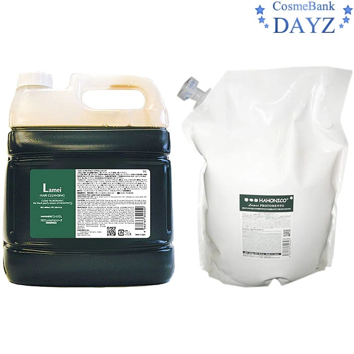 ハホニコ ラメイ ヘアクレンジング 4000mL プロトメント 2800g 業務用 詰め替え用 セット シャンプー トリートメント セット