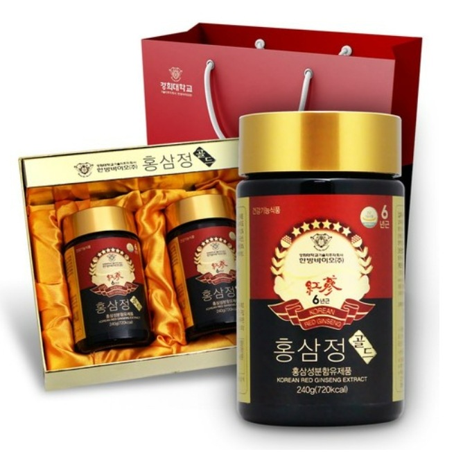 慶熙大学 紅蔘亭 ゴールド 240g 2個
