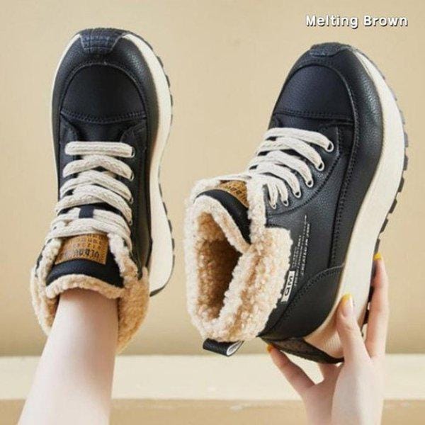 女性用ファー運動靴スニーカー防寒靴 SS69