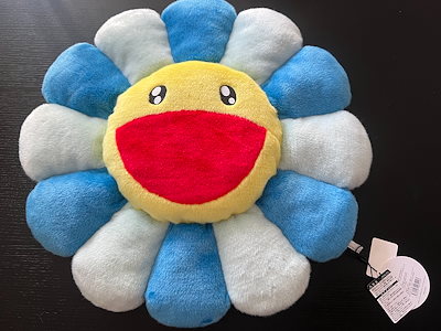 新品】村上隆 フラワー カイカイキキ お花 赤 レッド クッション
