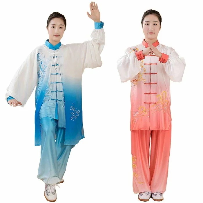 [タイムセール]早いもの胜ち/太極拳ウェア/レディース/メンズ/上下セット/太極拳服/男女兼用/太極拳/表演服/練習着/カンフー/スポーツ用品/演武/武術/拳法/2点セット/3点セット/トップス/パン