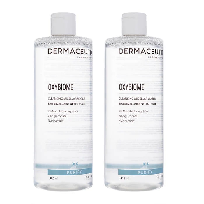 オキシビオームクレンジングミセラーウォーター 400ml 2本 ダーマシューティック Dermaceuticr 拭き取り化粧水 無香料 海外発送 日時指定不可 ヤマト国際便発送