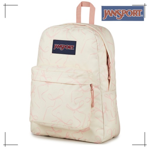 JANSPORT公式 リュック Superbreak Plus Laptop ROWS OF BOWS