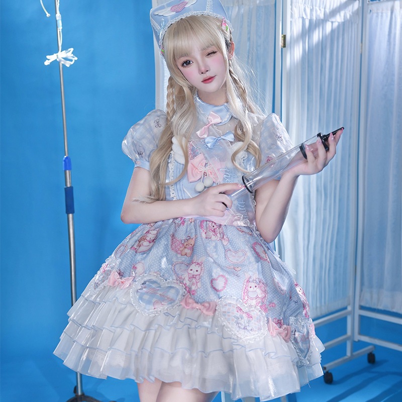 マジックリトルナース キュートスイートチェリーロリータ オリジナルデザイン-Little Fulla