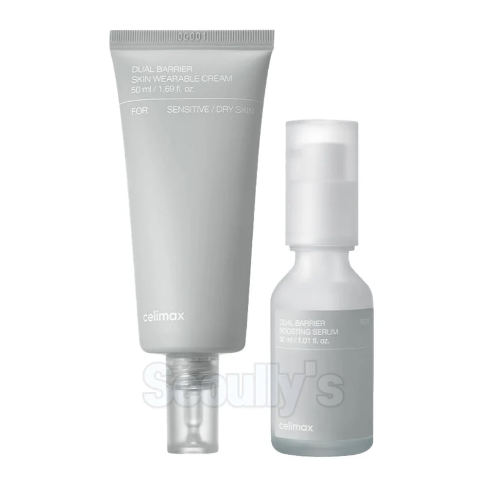 デュアルバリア 2種 スキンケア セット(美容液 30ml + クリーム 50ml)