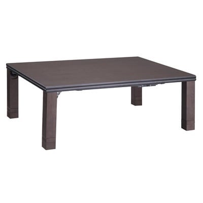 高さ4段階調節 折れ脚こたつ フラットローリエ 120×80cm こたつ フラットヒーター 長方形 日本製 継ぎ足折りたたみ マストバイ 11100373-br ブラウン 【送料無料】【KK9N0D1