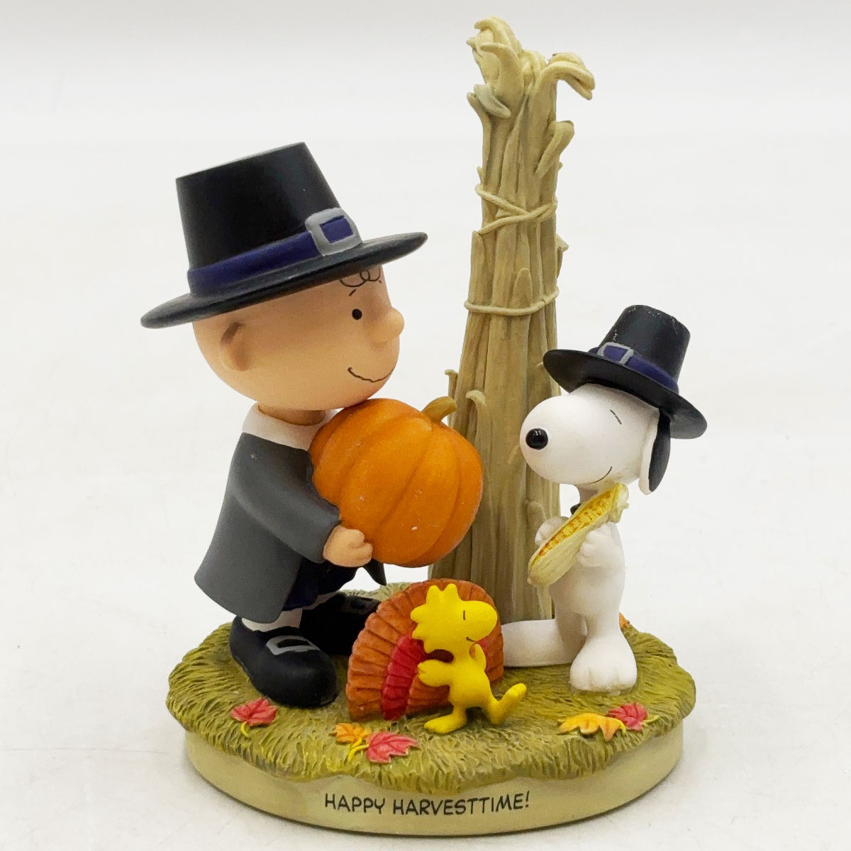 【中古・未使用品】ホールマーク Hallmark HAPPY HARVESTTIME！ スヌーピー チャーリー・ブラウン フィギュア 置物 QPC4080 リミテッドエディション PEANUTS GA