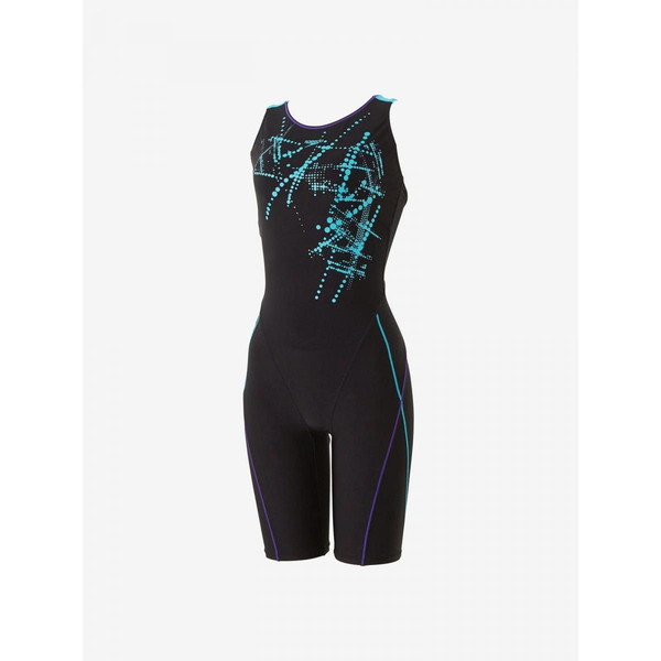 スピード Speedo レディース 水着 スプラッシュドットルーズンニースキン SFW12059-TQ