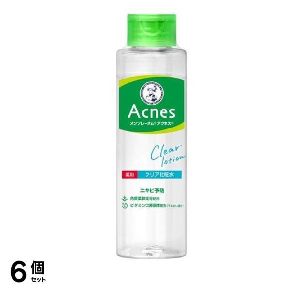 メンソレータム アクネス(Acnes) 薬用クリア化粧水 180mL 6個セット