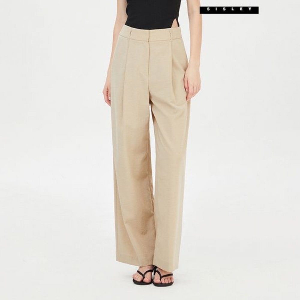 [シスレー] シスレーニューアイシングタックワイドパンツSAPTC5531