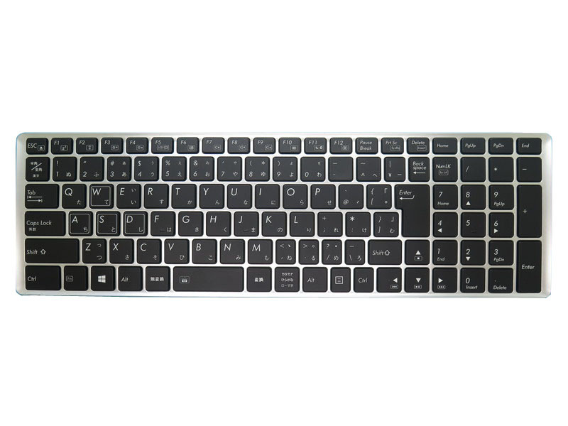 中古 キーボード互換Gigabyte P35G P35G V2 V2-5 日語銀 バックライト