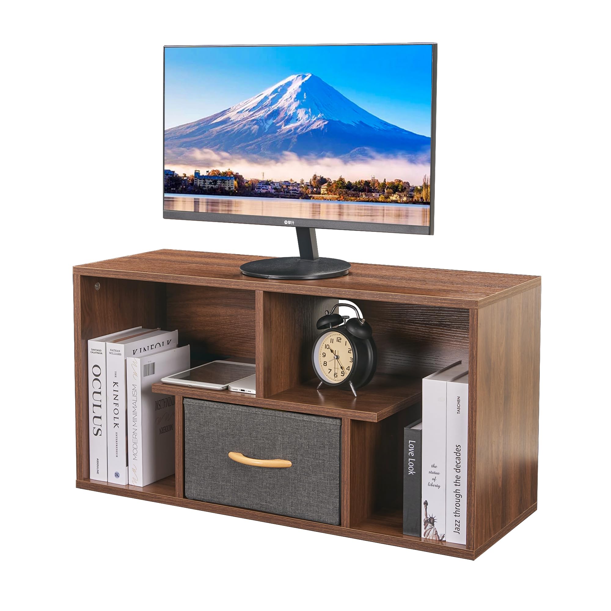 テレビ台 テレビボード ローボード24-32型推奨 幅80*奥行き30*高さ42cm 24型 26型 32型 引き出し付き オープン 組み立て簡単 おしゃれ 多用途 コンパクト ブ 59921