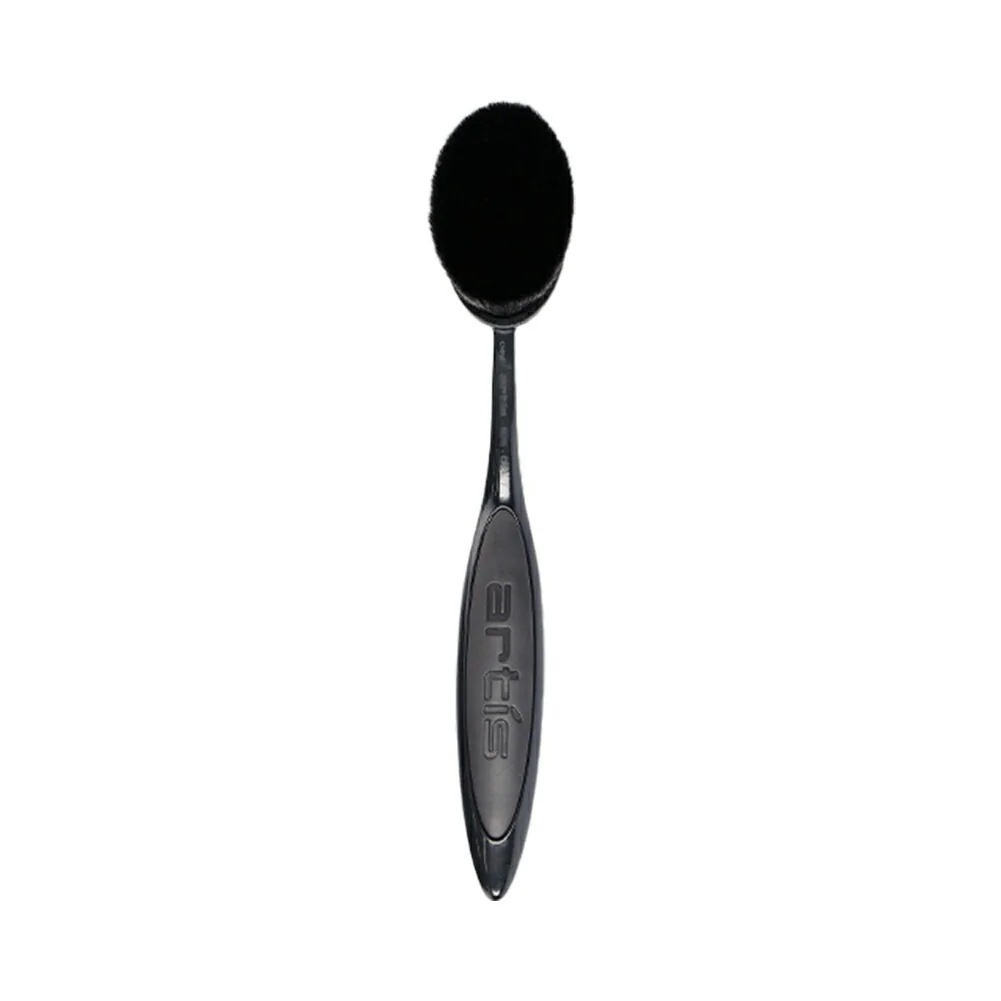 メイク道具・化粧小物 EliteCollection mirrorfinish Oval 7Brush メイクアップブラシ ファンデーションブラシ メイクブラシ