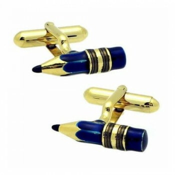 SWANK（スワンク） 鉛筆のカフス（ブルー） C0005