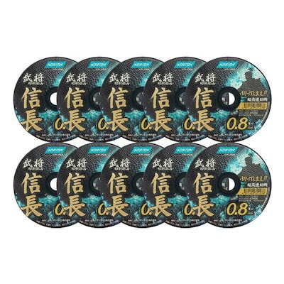 他サイト： サンゴバン(Saint-gobain) 切断砥石 ノートン 信長 105×0.8mm 10入 金属の切断の商品画像