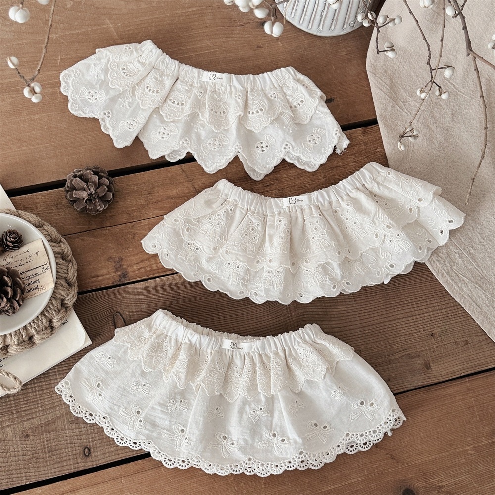 四季の女の子の木綿のレースはスカートを重ね着し，子供服の女の子の赤ちゃんのスカートの飾り付け，ベビー服/新生児服