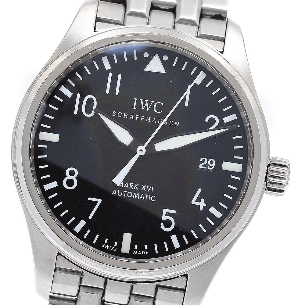IWC IWC SCHAFFHAUSEN IW325504 パイロット・ウォッチ マークXVI デイト 自動巻き メンズ _894298【中古】
