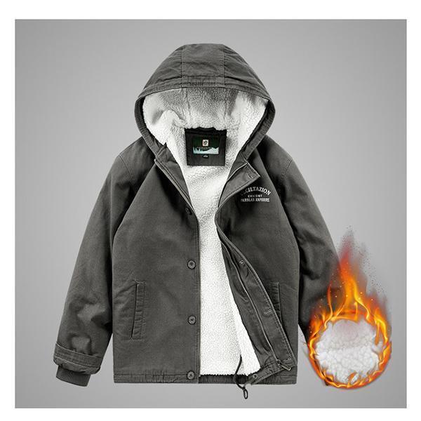 ブラックフライデー ジャケット ボアブルゾン メンズ ミリタリージャケット フード付き 裏起毛 ボア アウトドア 秋冬 防寒 防寒着 暖かい 体型カバー