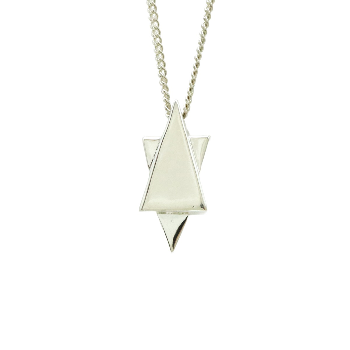 スター オブ ダビデ ペンダント ネックレス SV925 Ag925 シルバ