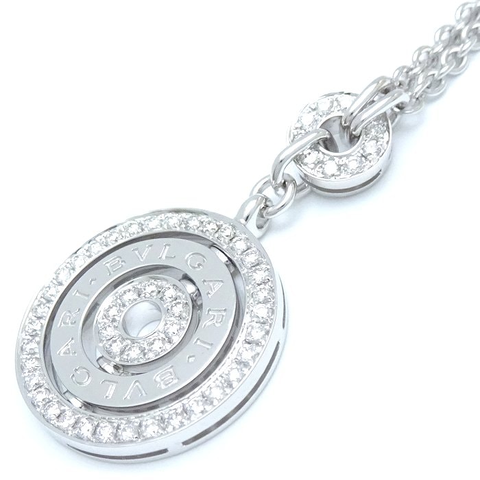 アストラーレ チェルキ ネックレス ダイヤモンド K18WG ホワイトゴールド/293230【中古】