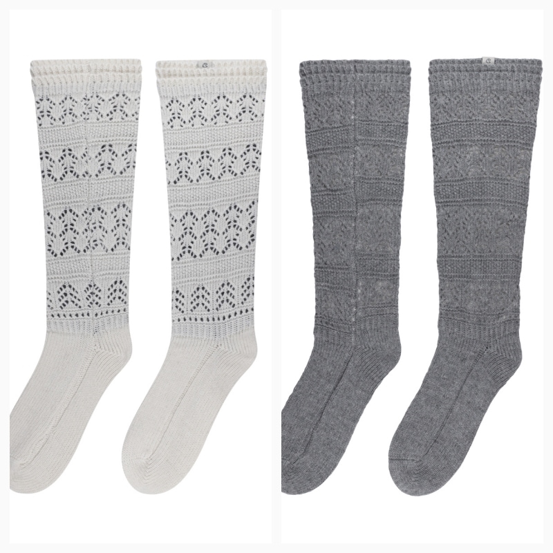 【COYSEIO】MORI KNEE SOCKS : 2COLORS