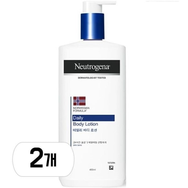 ニュートロジーナ デイリーボディローション 450ml 2個