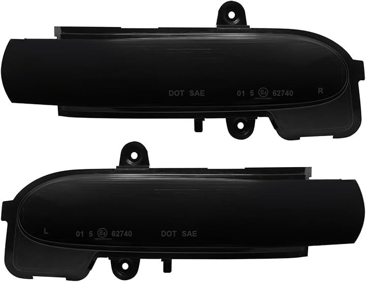 互換品 ベンツ スモークレンズ仕様 W203 Cクラス LED 流れて光る ドアミラー シーケンシャルウインカー 純正交換タイプ 左右１組(スモーク)