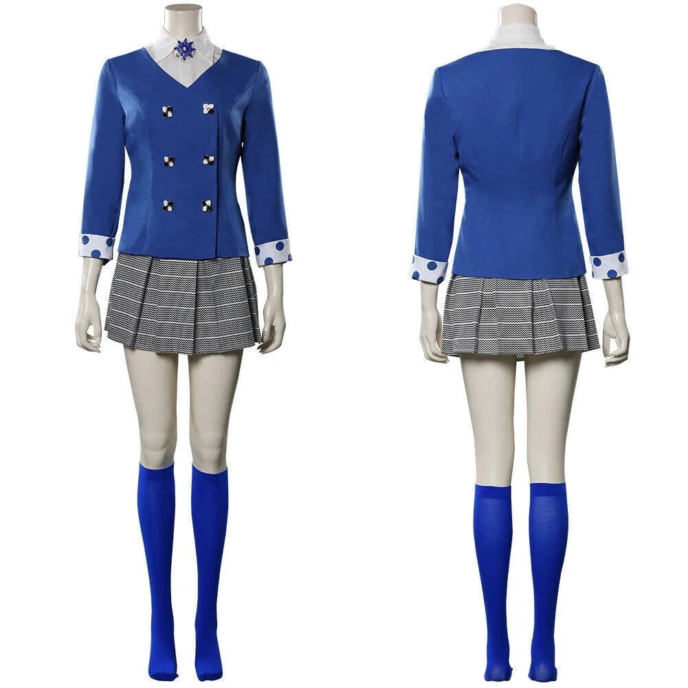 赤青 演出服 舞台衣装 JK制服 HEATHERS 衣装 コスプレ変装仮装 スーツ ハロウィン 2024年新作入荷コスプレ安い