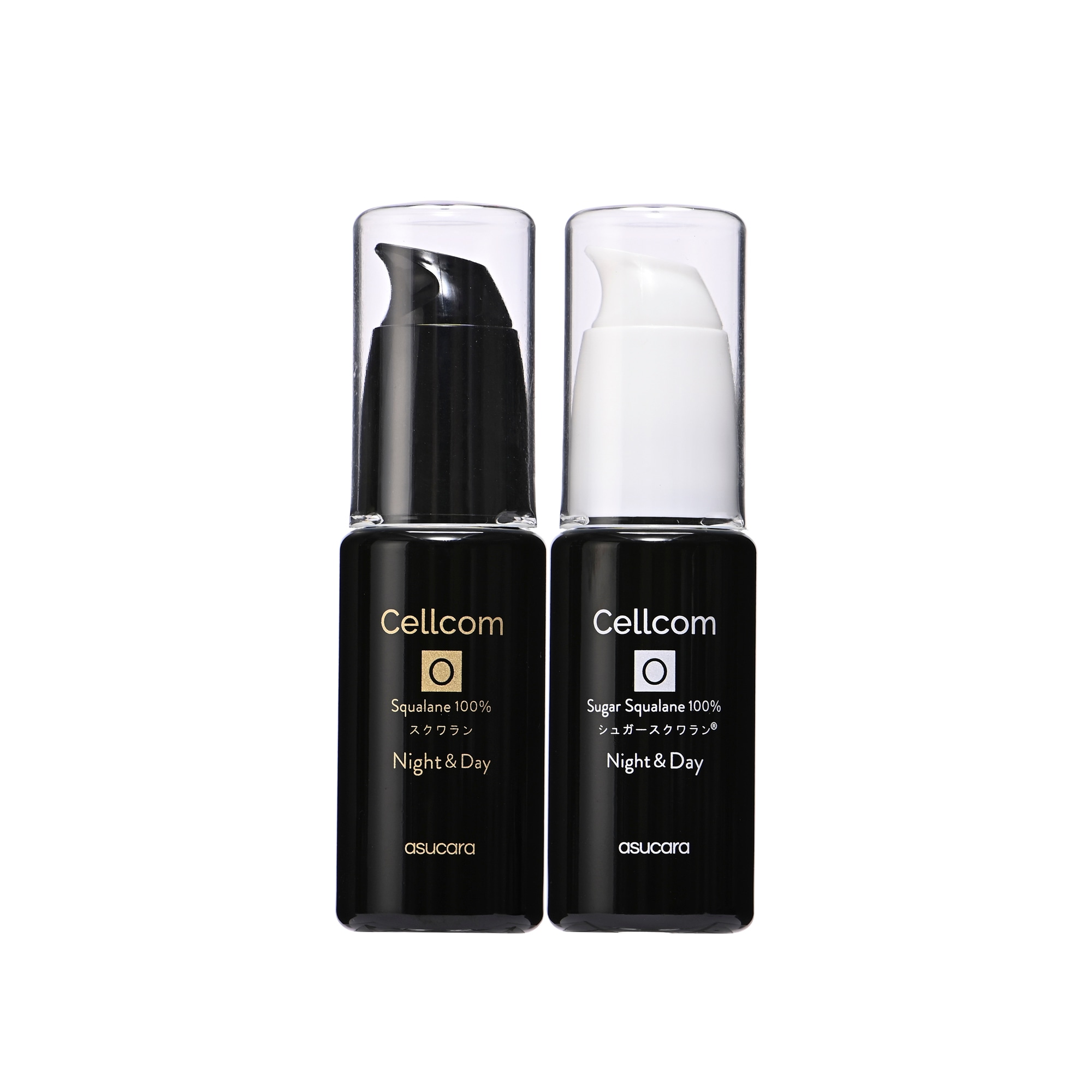 Cellcomシリーズ　Squalane 100％【Night ＆ Day】　内容量30ｍｌ×2本