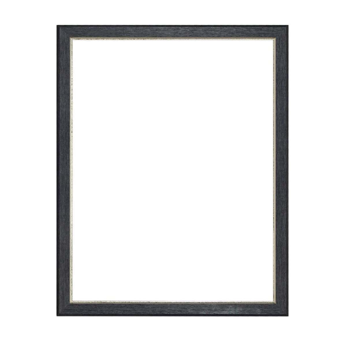 大額(Daigaku) 北欧風 木目調 額縁 UVカットアクリル 軽量 壁に密着 ブラック 樹脂製フレーム 大衣(509×394mm) デッサン額 8238