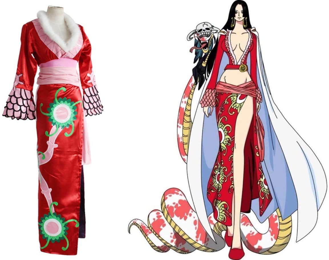 ONE PIECE風 ボアハンコック風 海賊女帝 蛇姫 コスプレ コスチューム 大人 アニメ