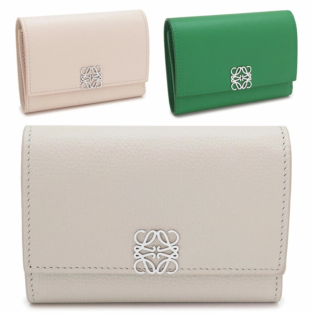 折財布 レディース C821S33X12 アナグラム バーティカル ウォレット スモール 三つ折り財布 コンパクト財布 レザー 2025年春夏新作