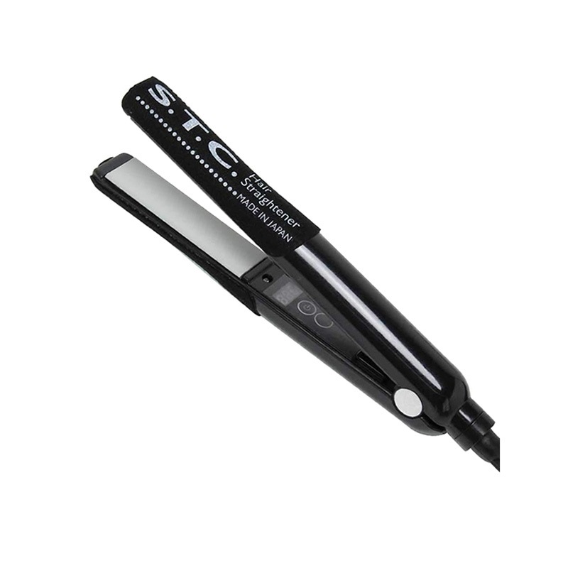 STC ヘアストレーナー デジタル仕様ストレートアイロン ストレートヘアアイロン ヘアアイロン アレンジ ストレート 前髪 縮毛矯正 スタイリング 送料無料