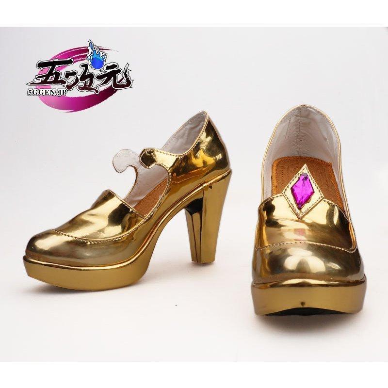 ハロウィン 　原神　コスプレ　莫娜　モナ　靴　ブーツ