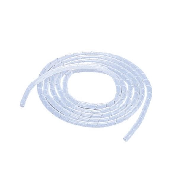 （まとめ）エレコム ケーブルスパイラルチューブ内径6mm 長さ2m クリア BST-6CR 1本(×10セット)